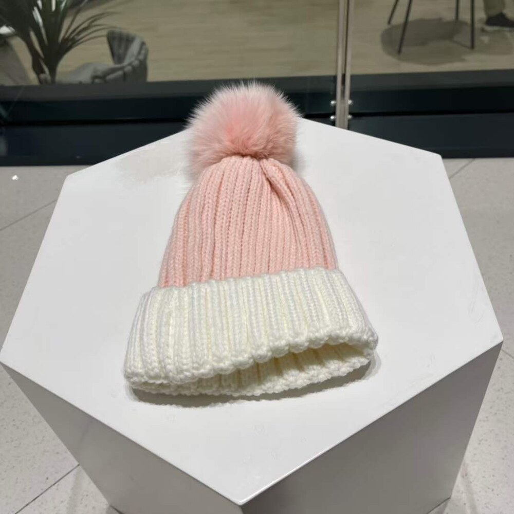 Chanel Two Tone Knit Beanie - Picture 5 of 8
